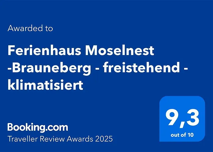 Moselnest -brauneberg - Freistehend - Klimatisiert Hébergement de vacances Brauneberg